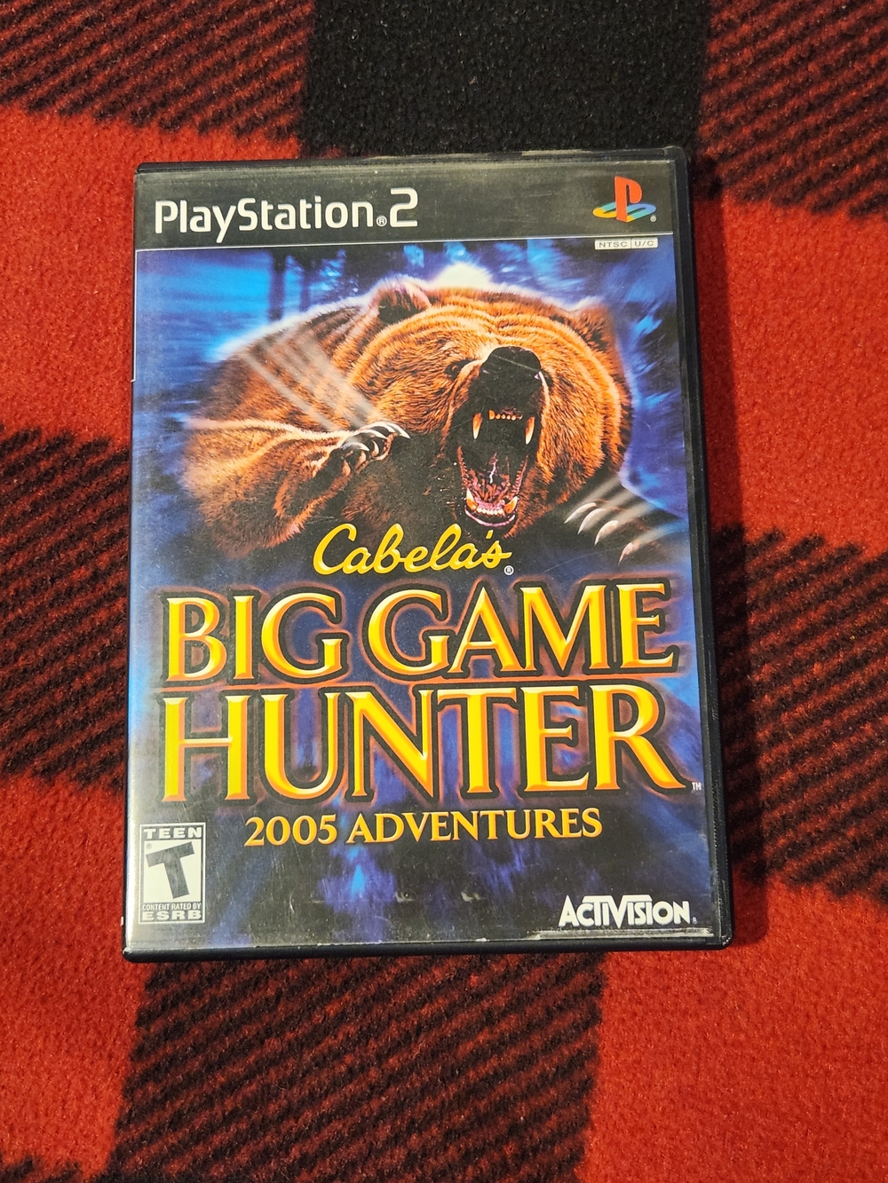 Cabela's Big Game Hunter 2005 Adventures – Blue and Gold Cover (PlayStation 2)